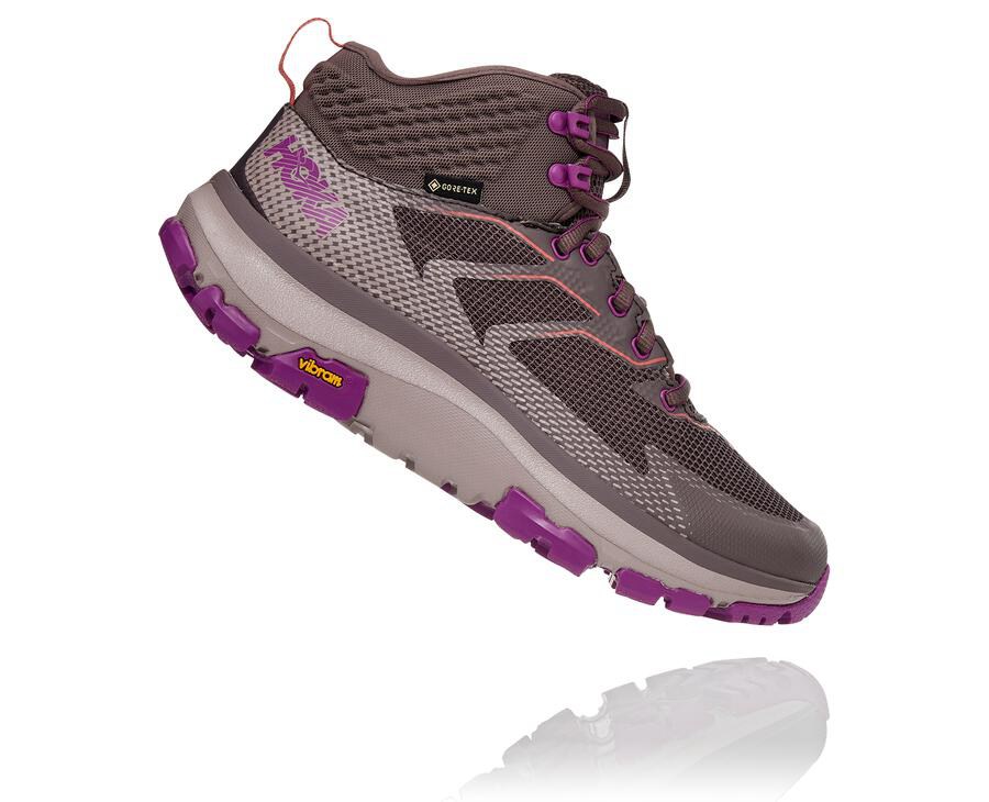 Hoka One One Wandelschoenen Dames - Toa Gore-Tex - Paars - KC2369547